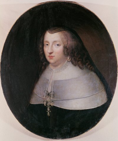 Anne of Austria (1601-66) Infanta of Spain and Queen of France by Pierre Mignard